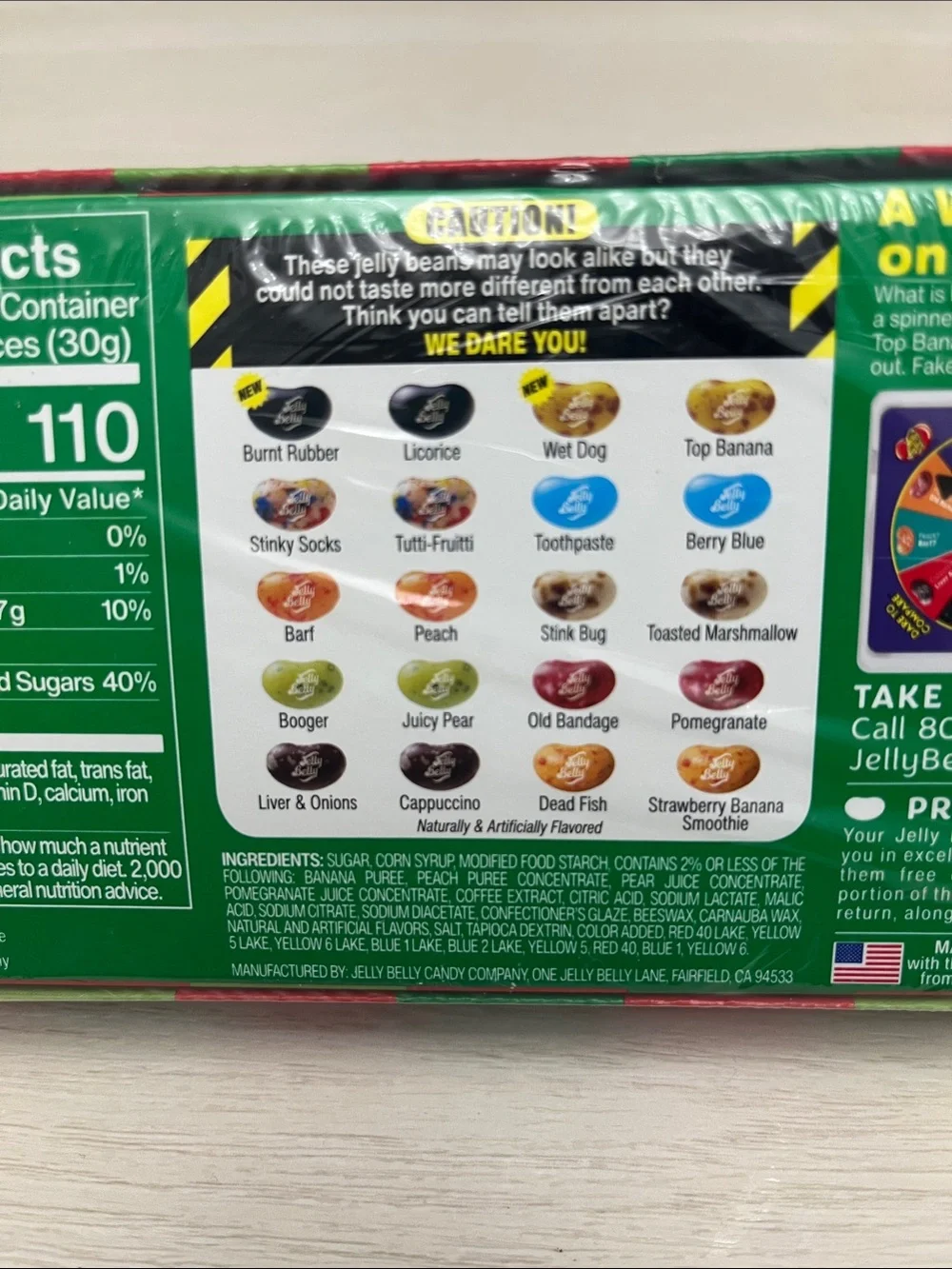 BeanBoozled Naughty or Nice Jelly Beans Game - Green/Red